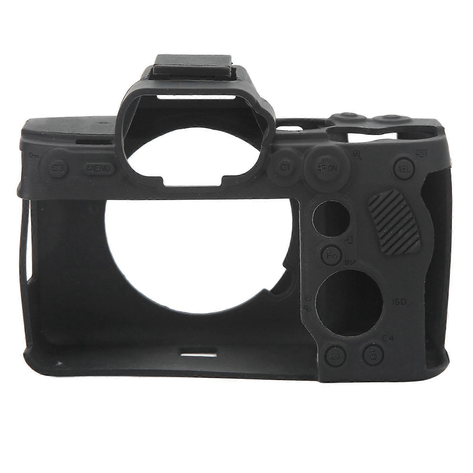 Camera Case Silicone Black Scratch Resistant Protective Case Cover Digital Camera Accessories Fit for A74