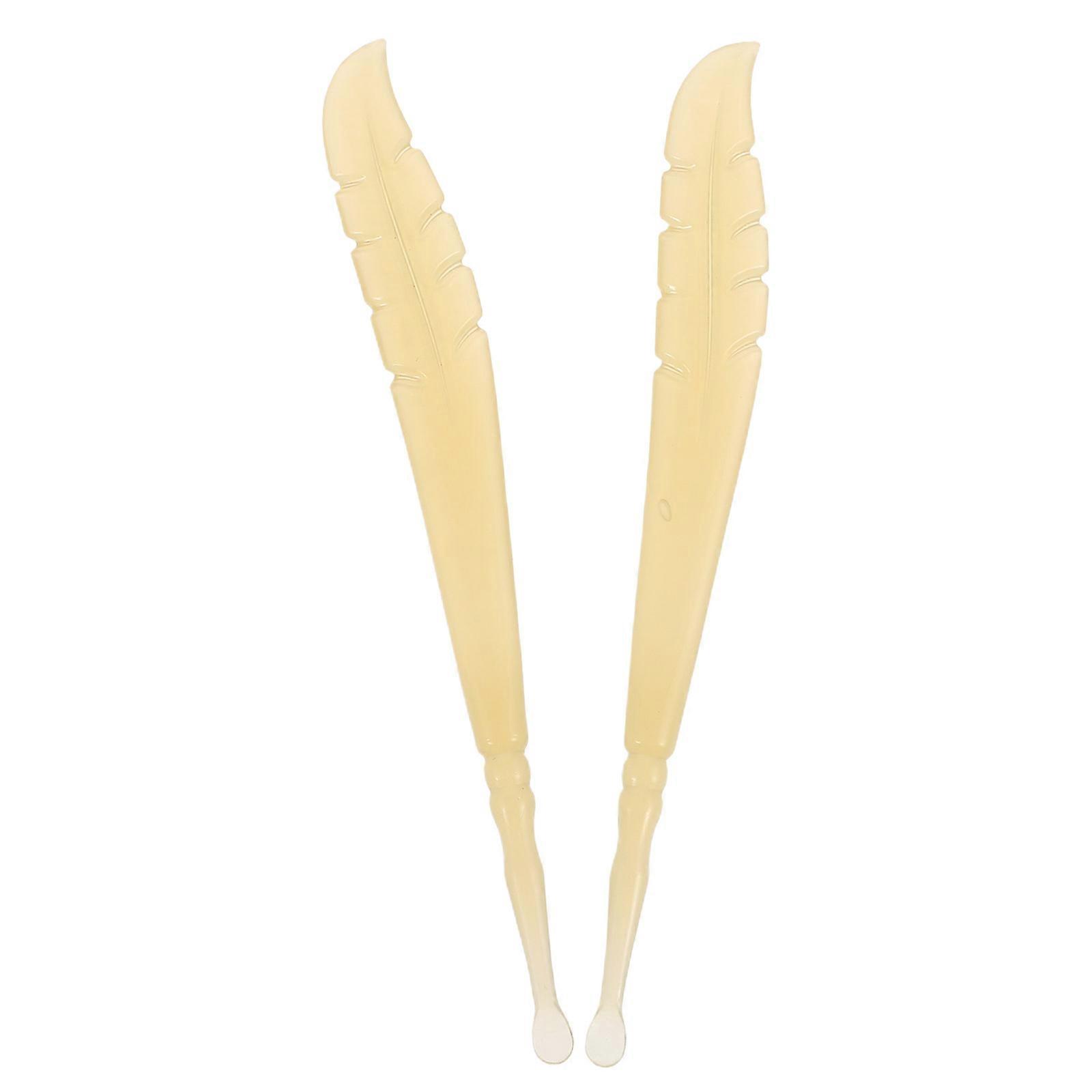 Gentle Earwax Remover Soft Ear Spoon for Ear Cleaning 4Pcs Set