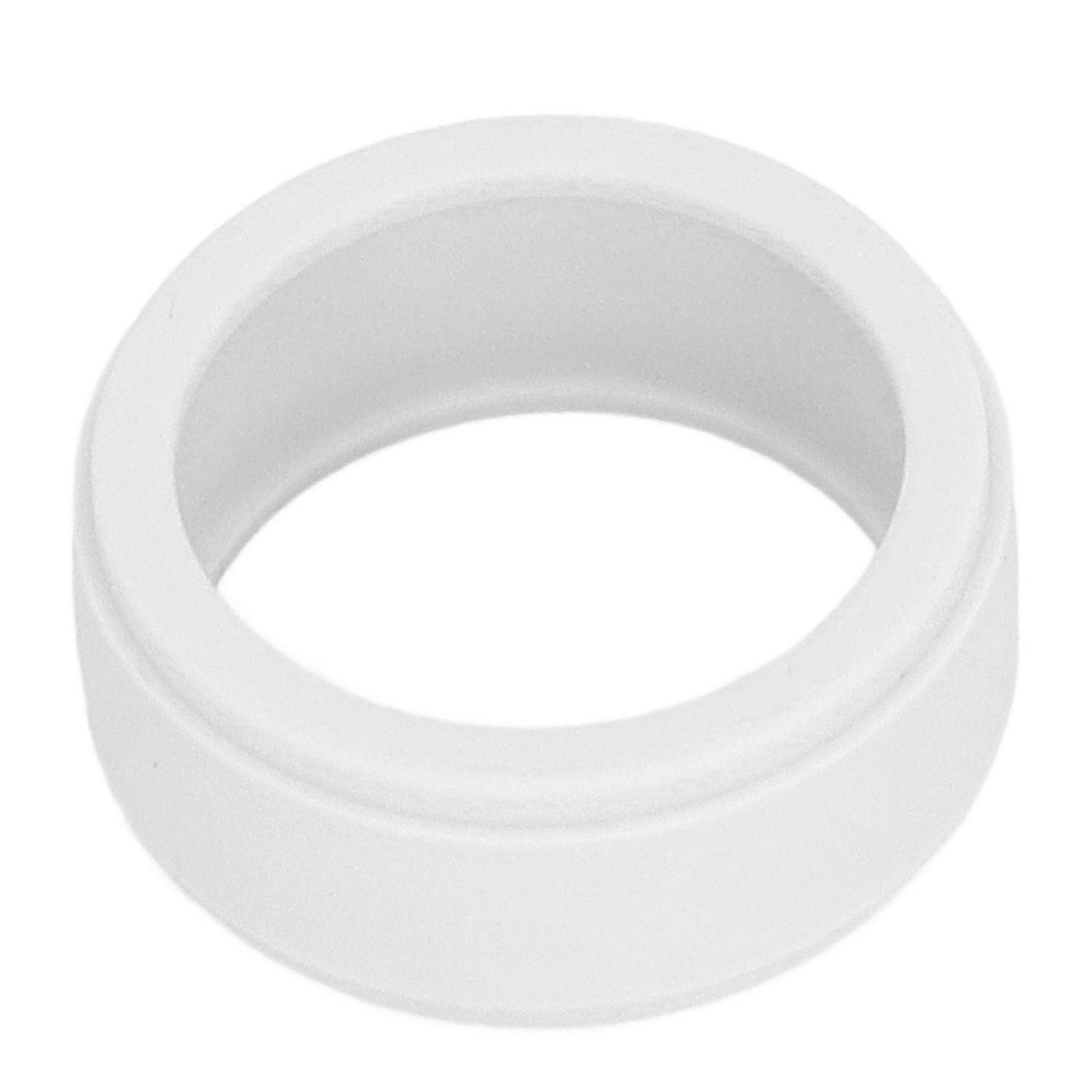 Smart Ring Cover Soft Skin Friendly Elastic Scratch Proof Silicone Ring Protector for Men Women White S for Size 6 7 8 9 10