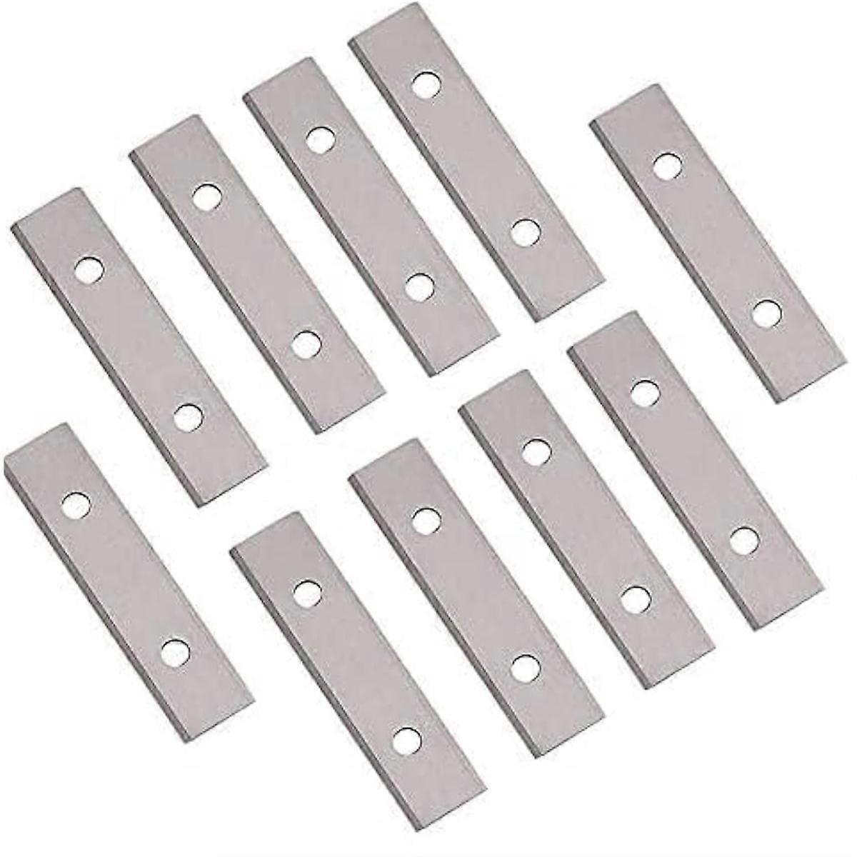 2.38inch(60mm) Paint Scraper Carbide Blades Double-Edged Reversible Replacement Blade 2-3/8inch(60x