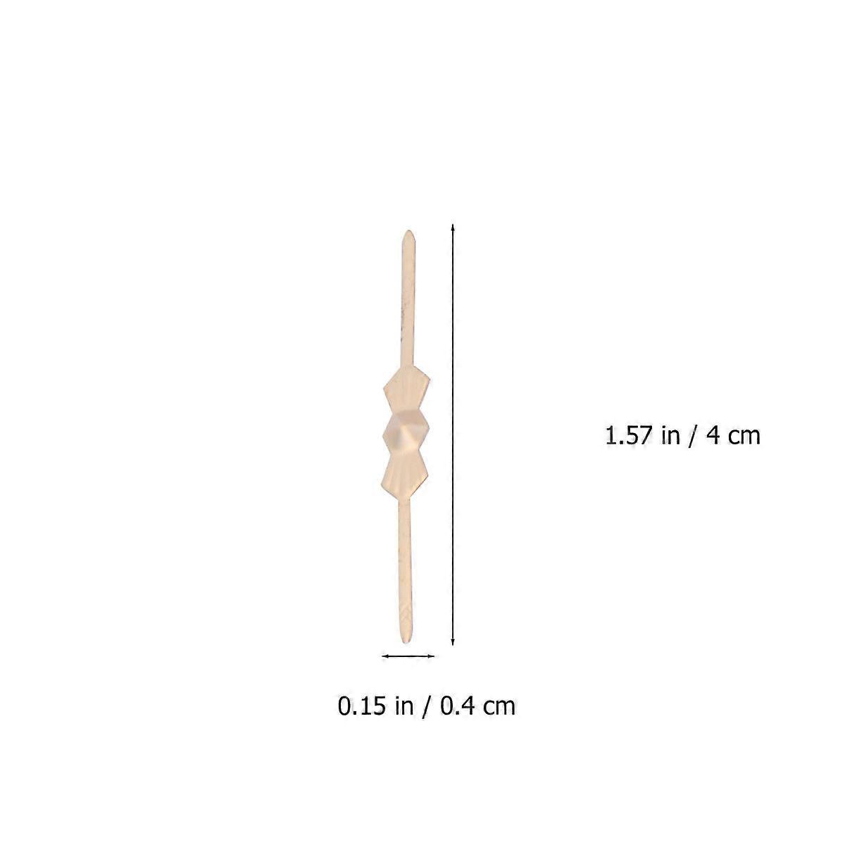 Bead Curtain Connection Buckle For Vertical Roman Roller Blind Ball Chain Cord Connector Clips Golden 4x0.4cm 300Set