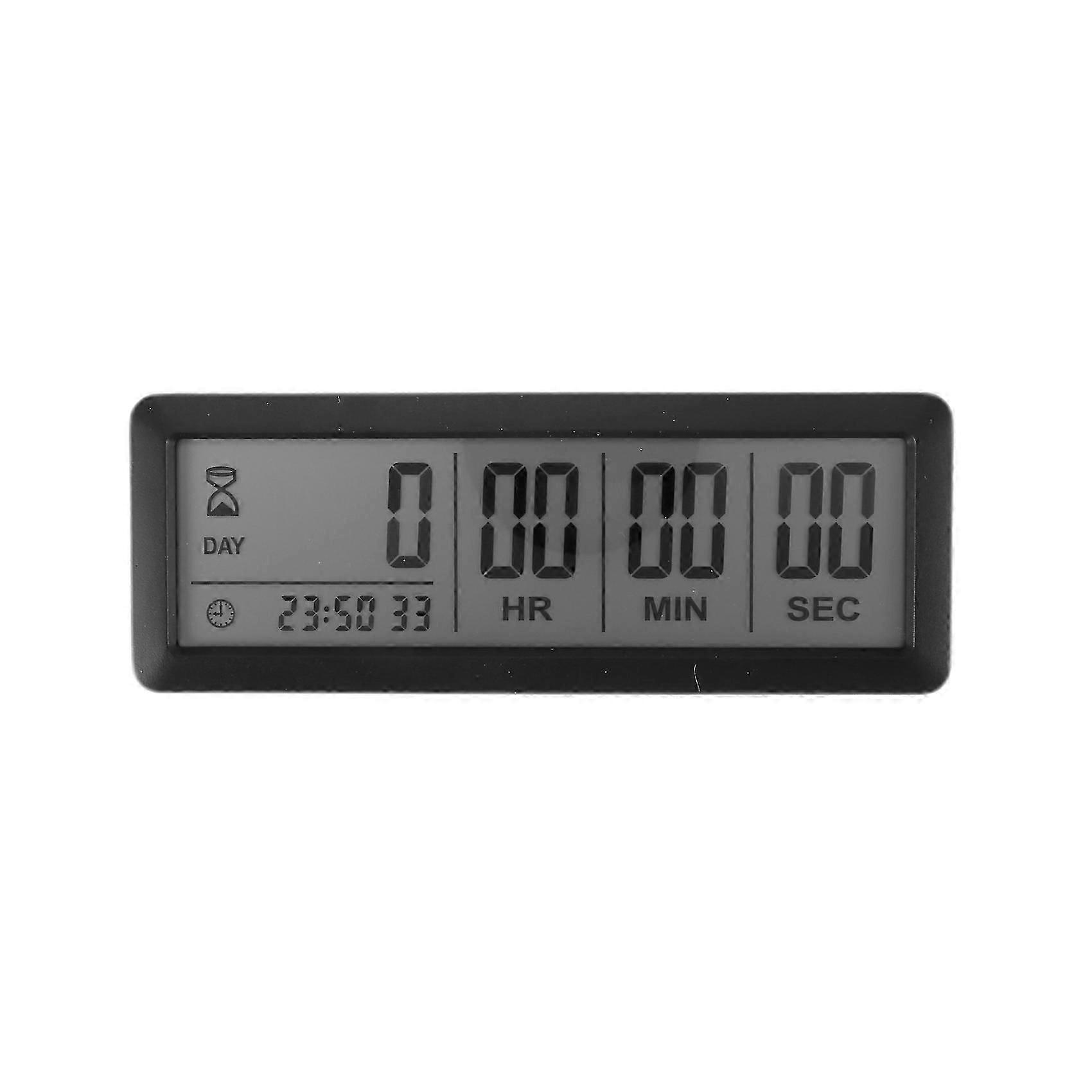 Big Digital Countdown Days Timer Clock - 999 Days Count Down Clock Timer for Graduation Lab Kitchen