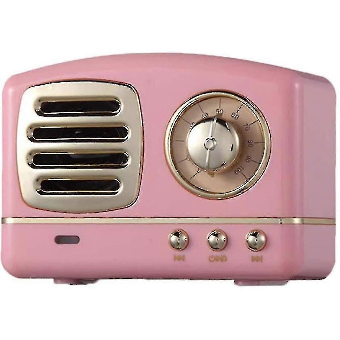 Retro Bluetooth Speaker With Fm Radio, A Small Speaker