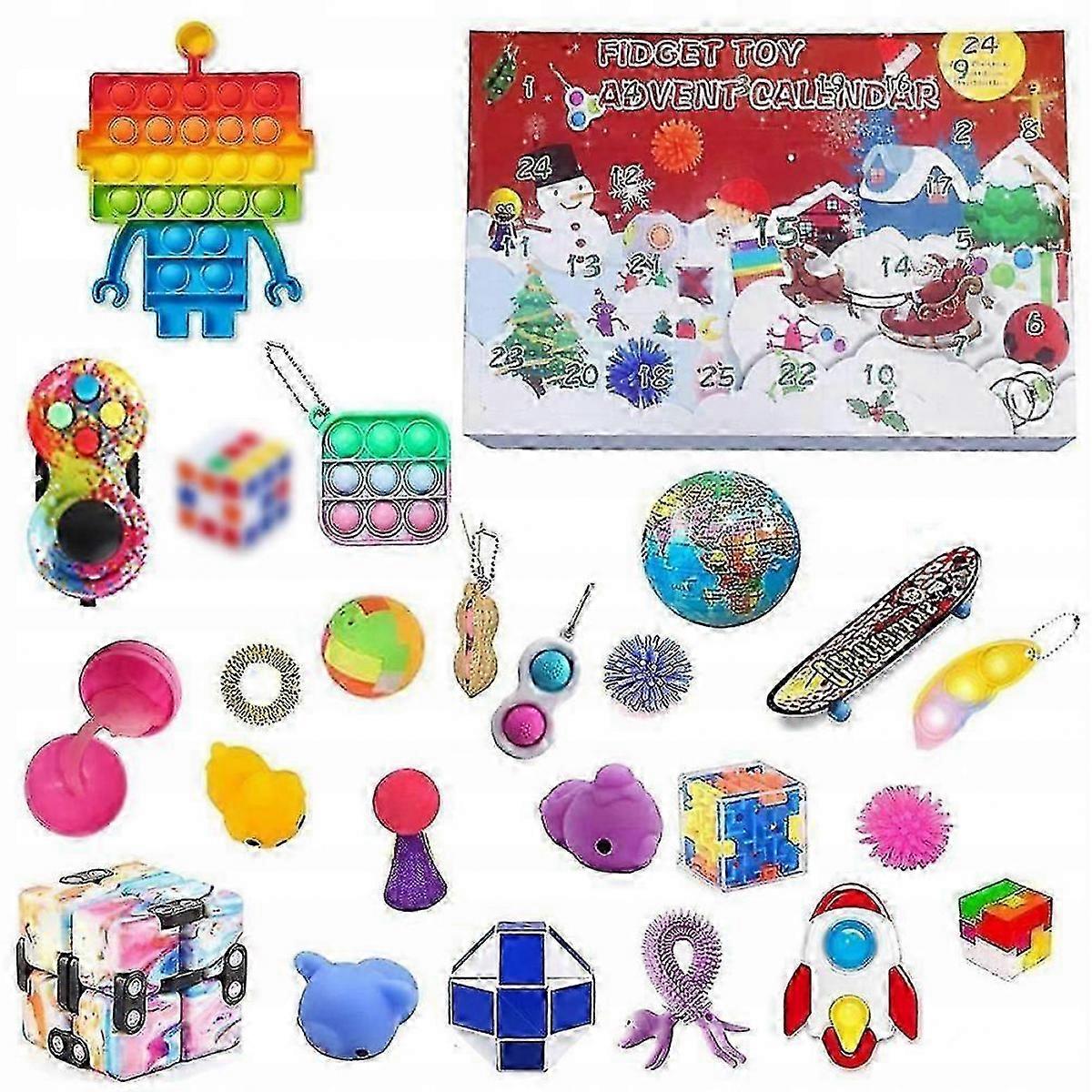 Advent Calendar Standing - Rectangle Toys