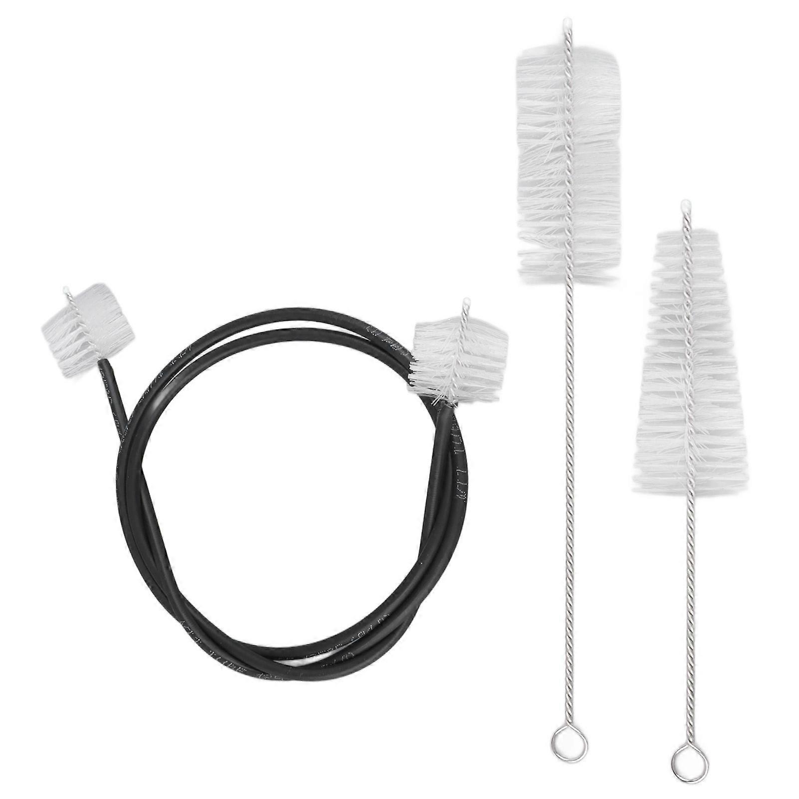 Kit de nettoyage de brosses pour cor, 3 pièces, pour trompette française, pour corde, ensemble d'outils de nettoyage pour instruments de musique