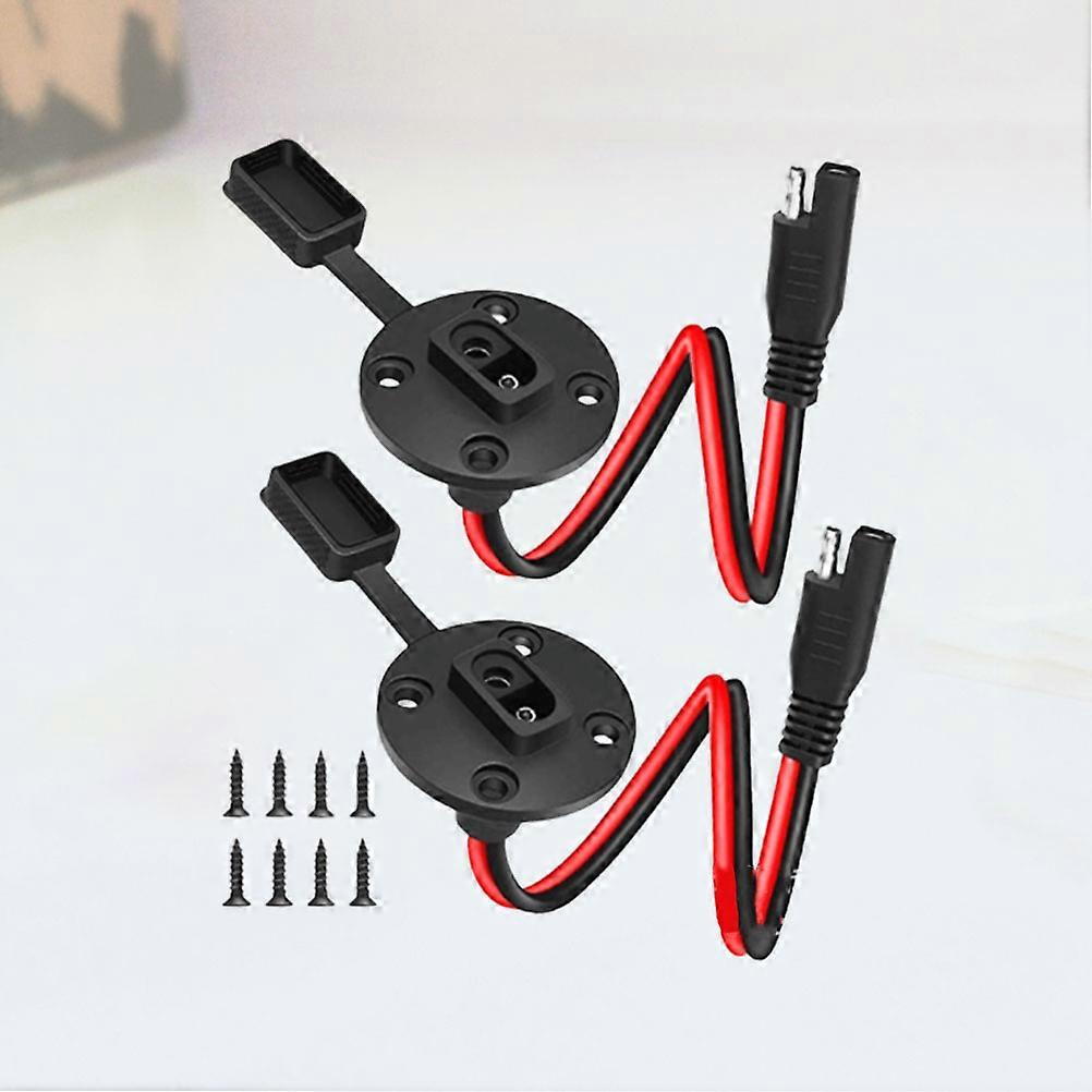 Solar Panel Sae Quick Connection Cable for Solar Battery 1Pair