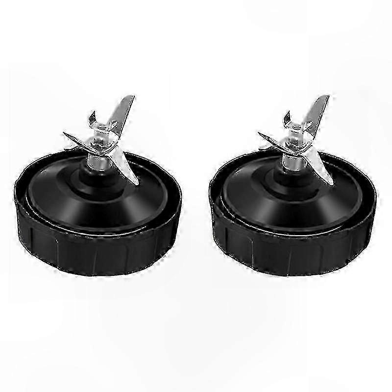 2-Pack 7-Fin Replacement Blades for Ninja Auto IQ Blender Models BL682-30 and BL642-30 Extractor Pitcher