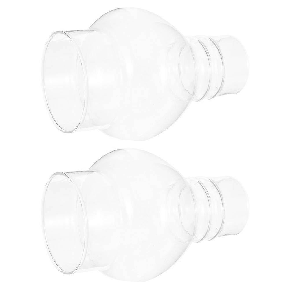 Glass Oil Lamp Shade Replacement for Kerosene Lamps 6Pcs Set