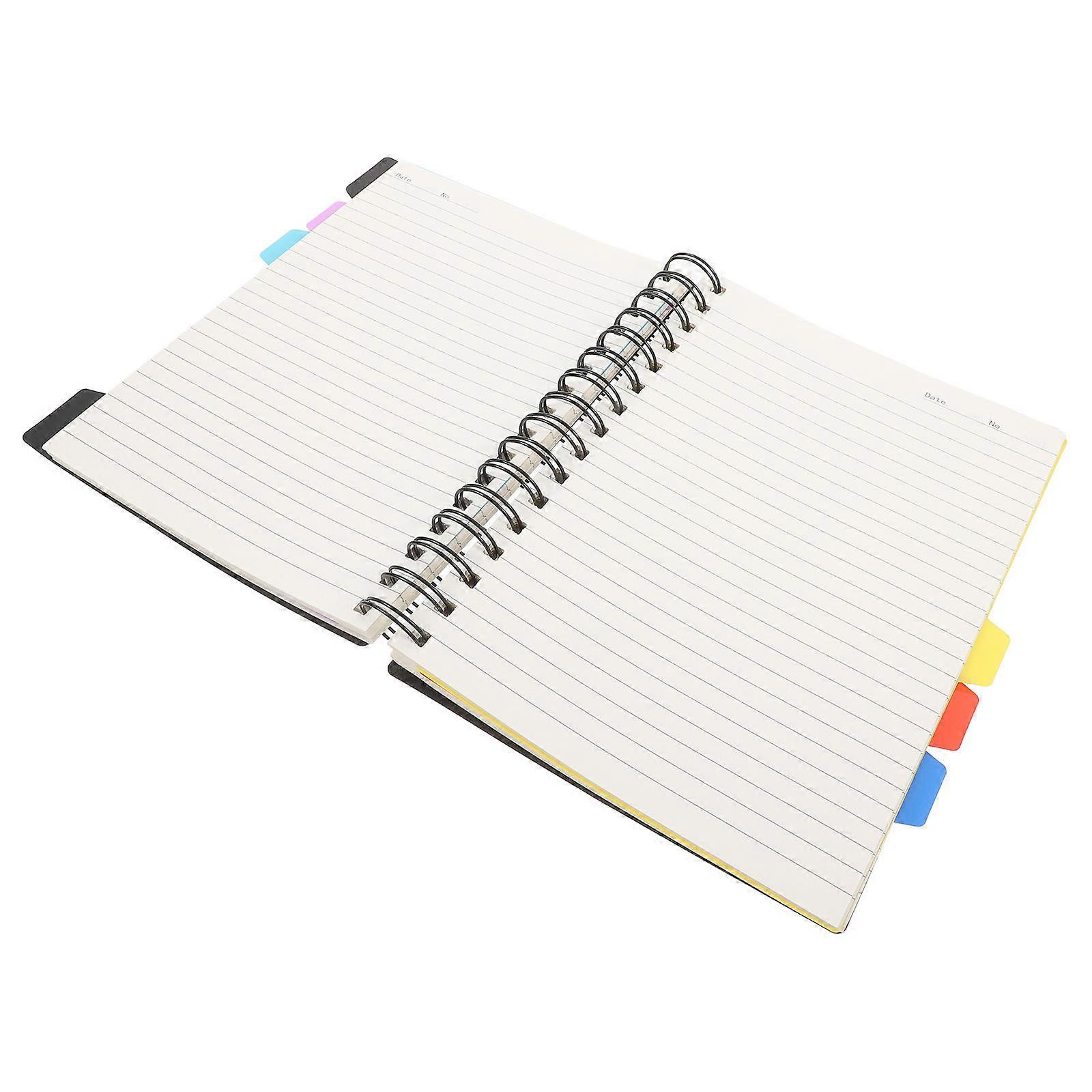 Notebook for School Black Paper Material Sturdy Build for Home Use