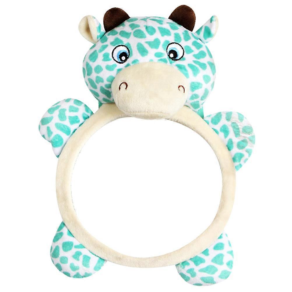 2Pcs Deer Shape Blind Spot Mirror Adjustable Back Seat Rearview Mirror for Car