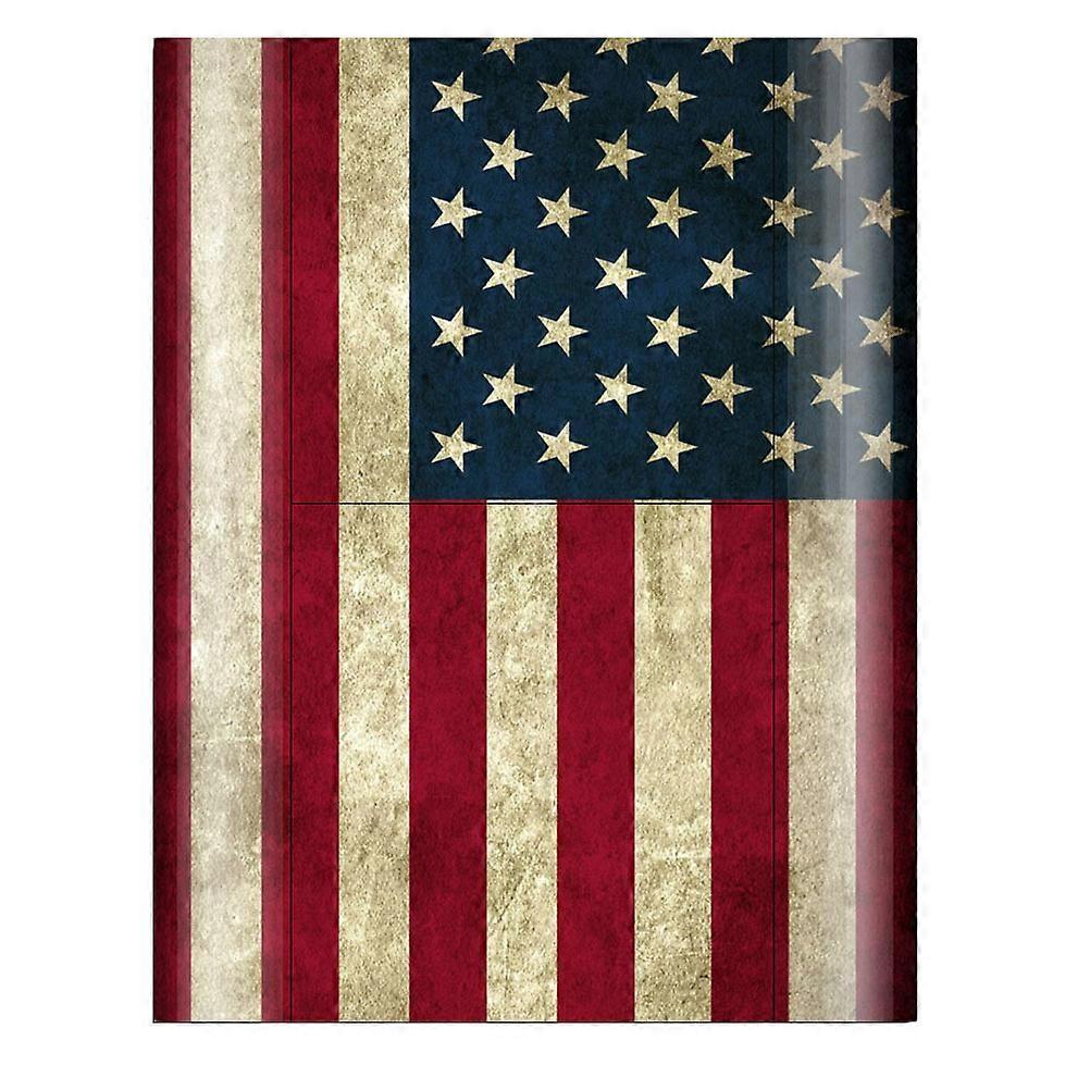 Flag Pattern Sticker Independence Day Protective Sticker 3Pcs
