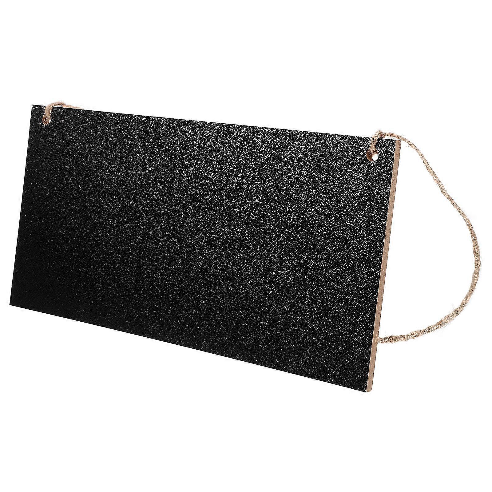 Black Small Blackboard Hanging Chalkboard Sign for Writing 5Pcs