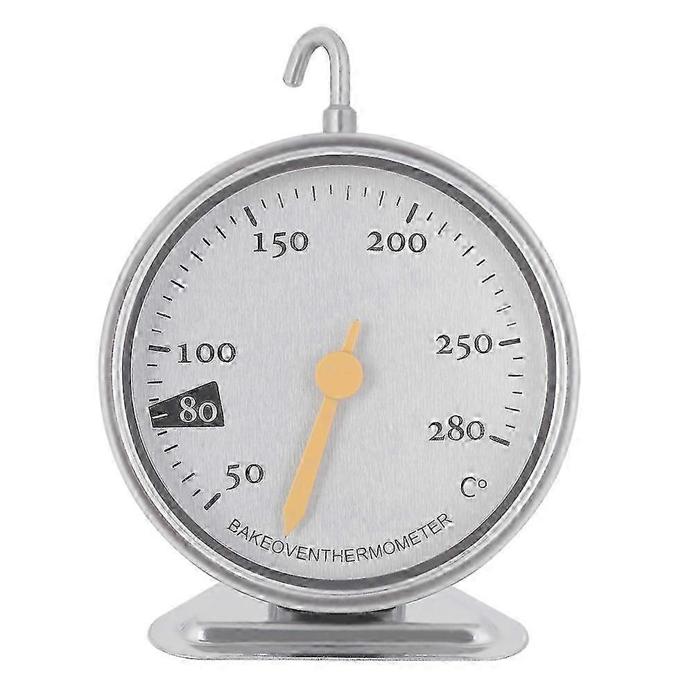 Large Dial Stainless Steel Oven Thermometer for Accurate Temperature Monitoring from 50C to 280C