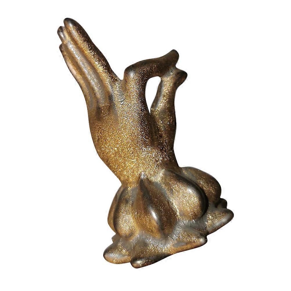 Ceramic Buddha'S- 2Pcs Home Decoration Incense Holder For Relaxing Time