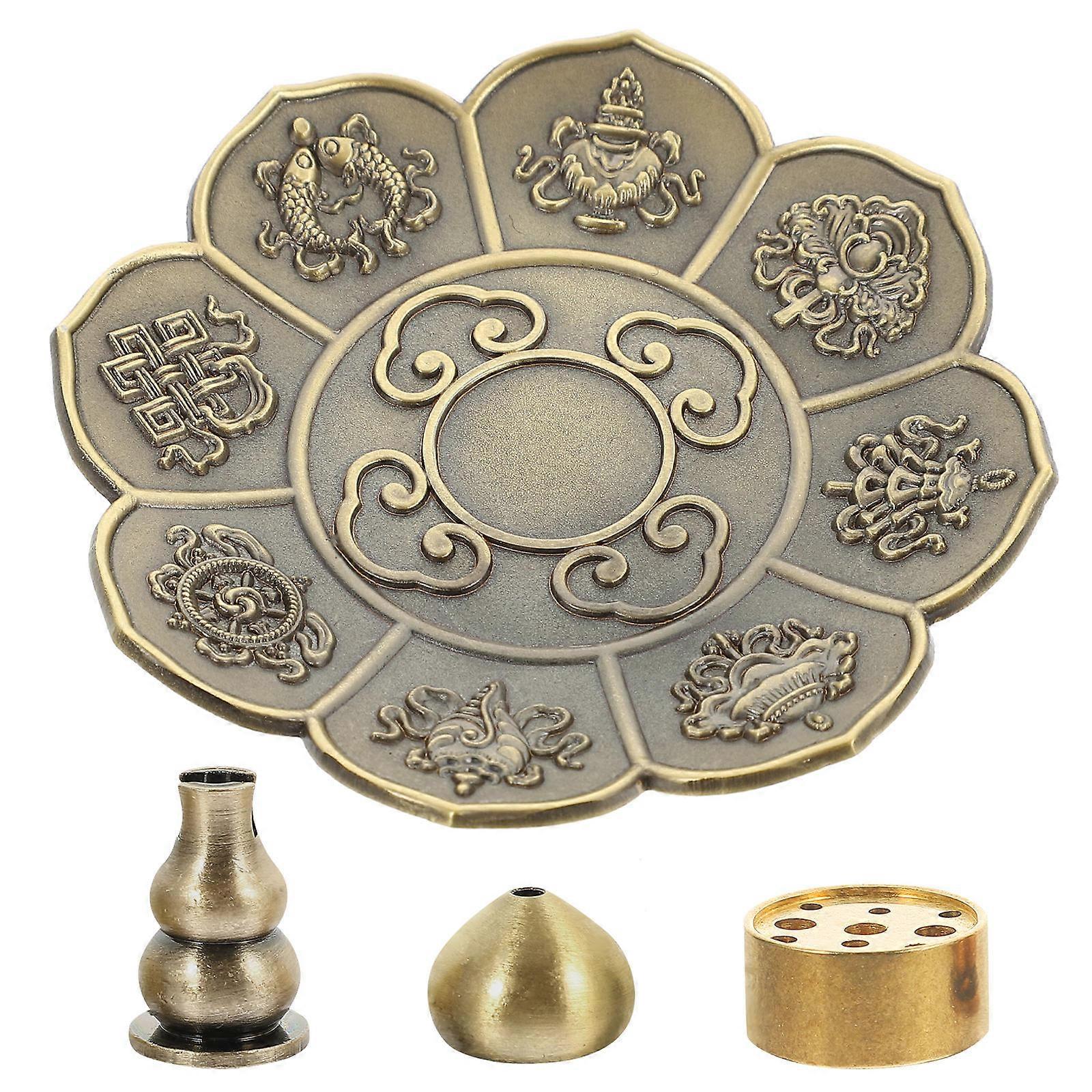 Assorted Color Incense Holder Stick Burner for Home Decoration 2Sets