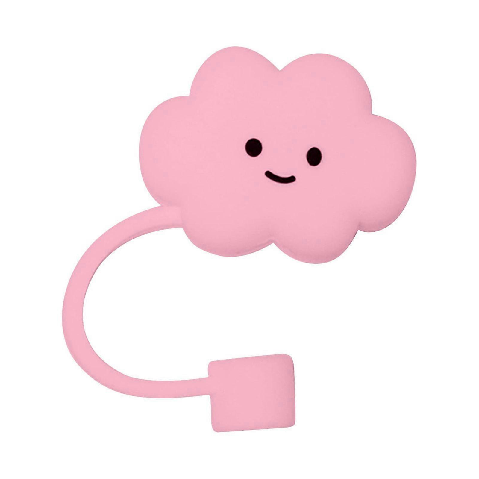 Straw Covers Cloud Straw Cover Cloud Cloud Straw Toppe Traw Covers Cap Cloud for Reusable Cloud Shape Straw Protector