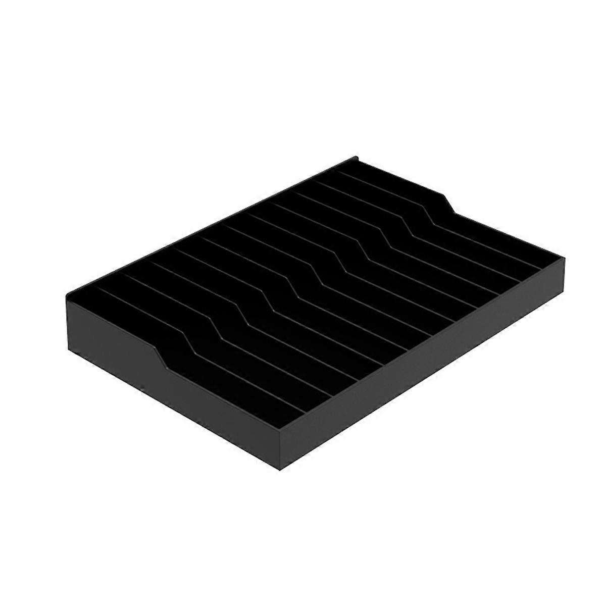 For / Cassette Box Storage Rack Disc Box Disc Rack Black