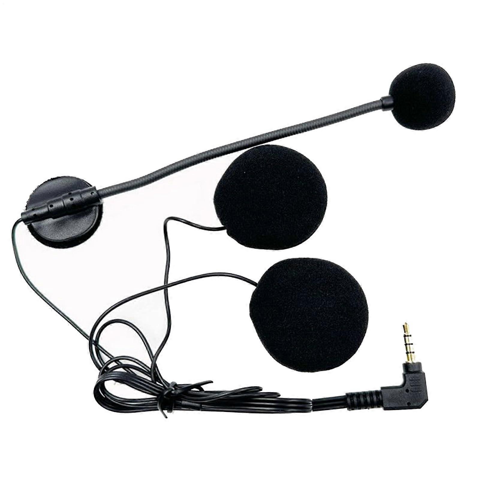 Motorcycle Helmet Headset Modular Intercom Definition Audio Earbuds Set For Riding Racing Dirtbike Snowmobile