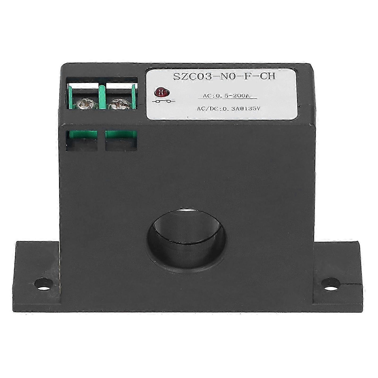 For SZC03-NO-F-CH 0.5-200A AC Current Sensing Switch Self Powered Current Mutual Inductance Switch 26s