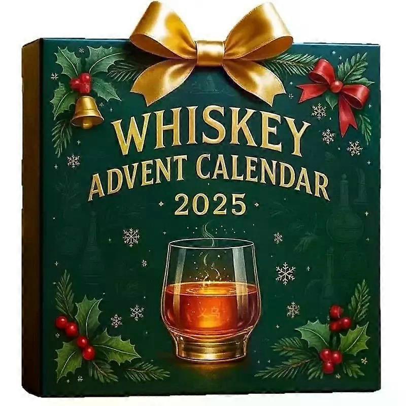 Ημερολόγιο Whisky Advent 2025 Πάρτι γευσιγνωσίας Whisky Ημερολόγιο αντίστροφης μέτρησης 24 ημερών