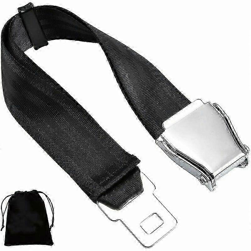 E4 Certified Airplane Seat Belt Extender Adjustable from 6 to 32