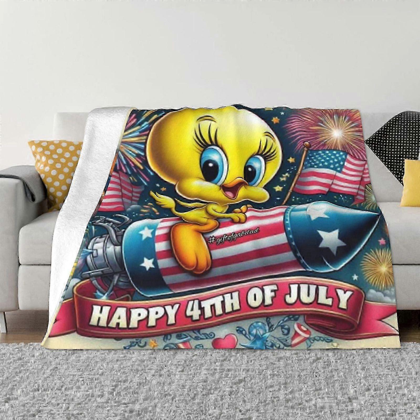 Blanket TweetyBird flannel blanket for warmth, sofa bed for living room, suitable for all seasons, with multiple sizes to choose fromrivjr430