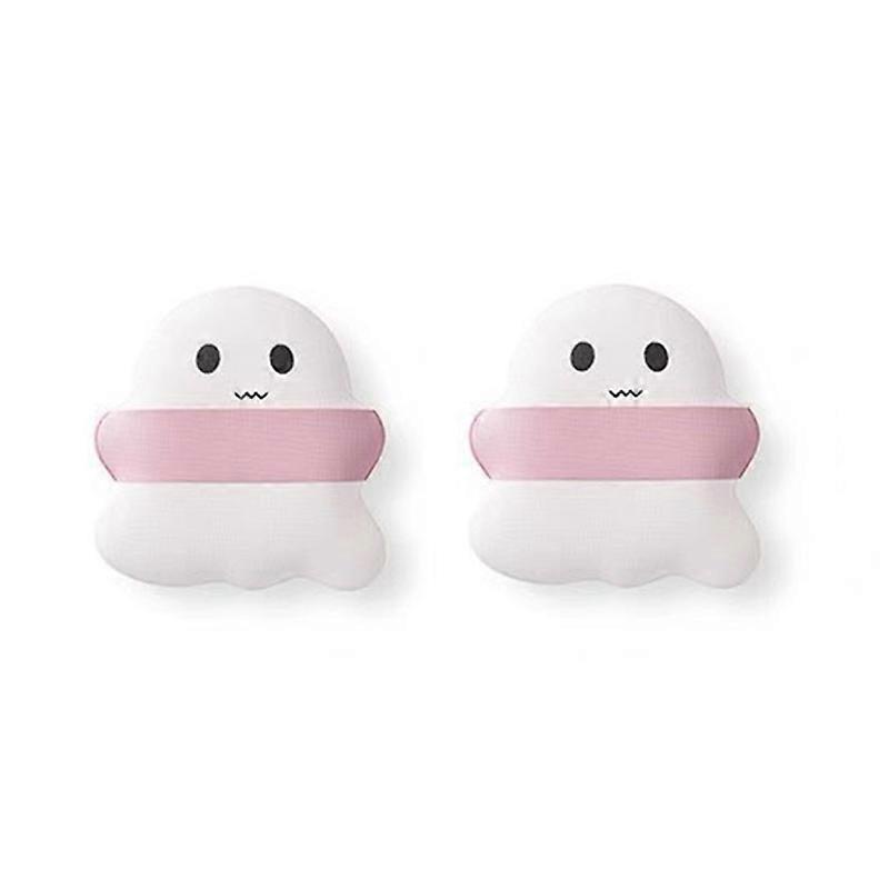 2PCS Cotton Candy Shaped Powder Puff,Wet Dry Dual-use Makeup Sponge