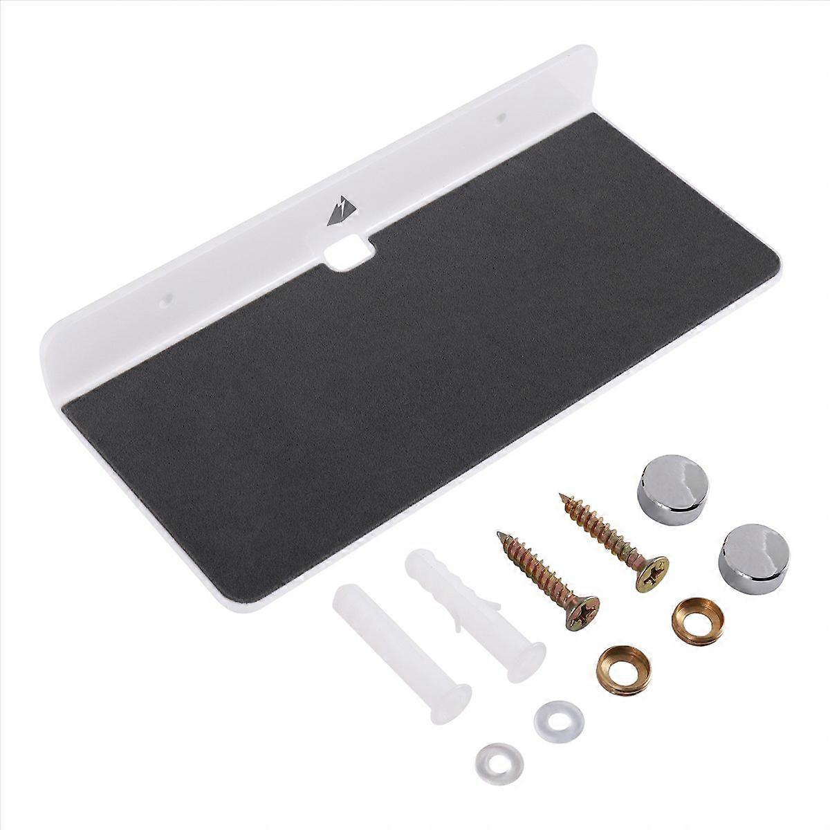 Wall Shelf Speaker Stand, Acrylic Wall Mount Display Shelf for Bluetooth Speaker, Webcam, Cell Phone