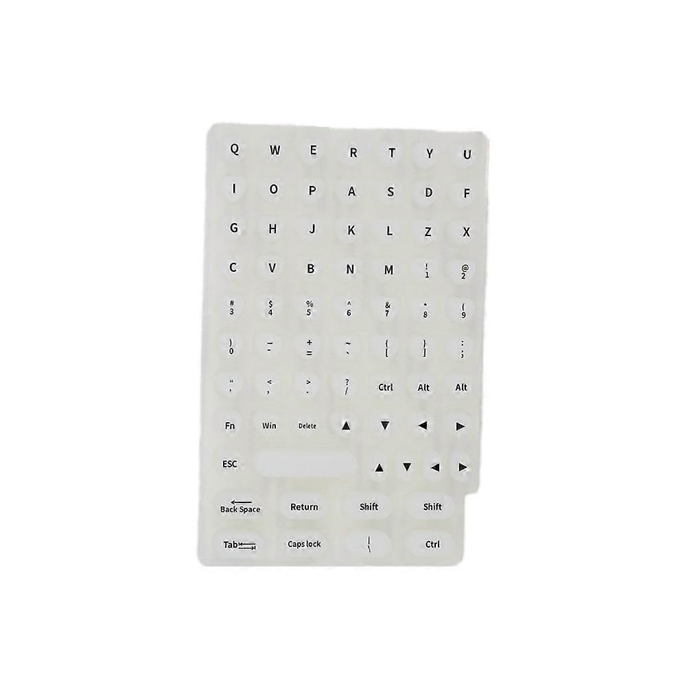 Manicure Art Keyboard Pad for Women Protective Membrane for Office Typing Devices for Long Nails Keyboard Film D