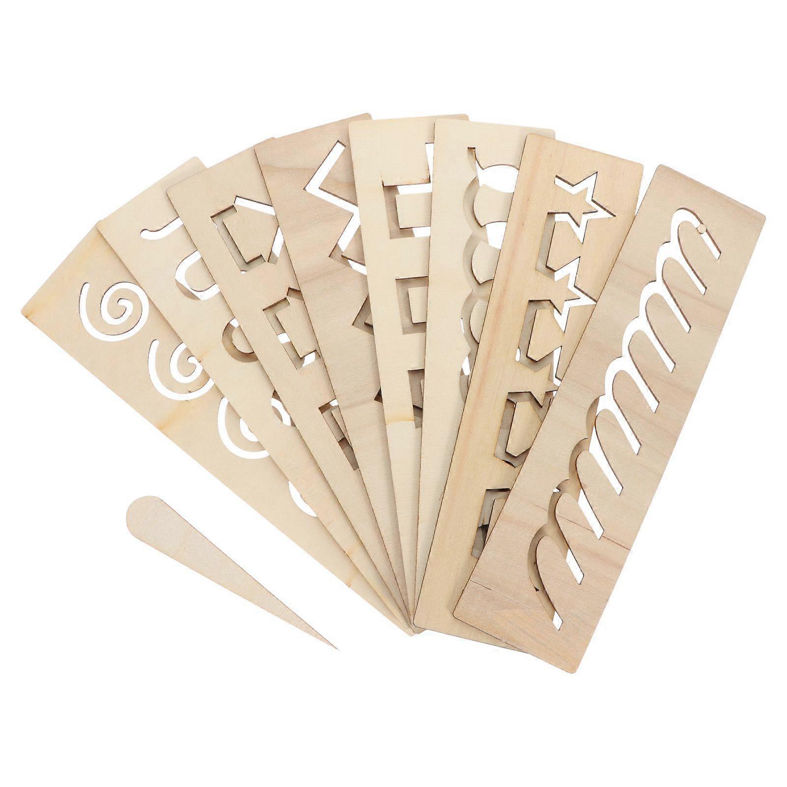 1 Set Wood Practicing Board Early Practice Board Toy Hollow Practicing Board