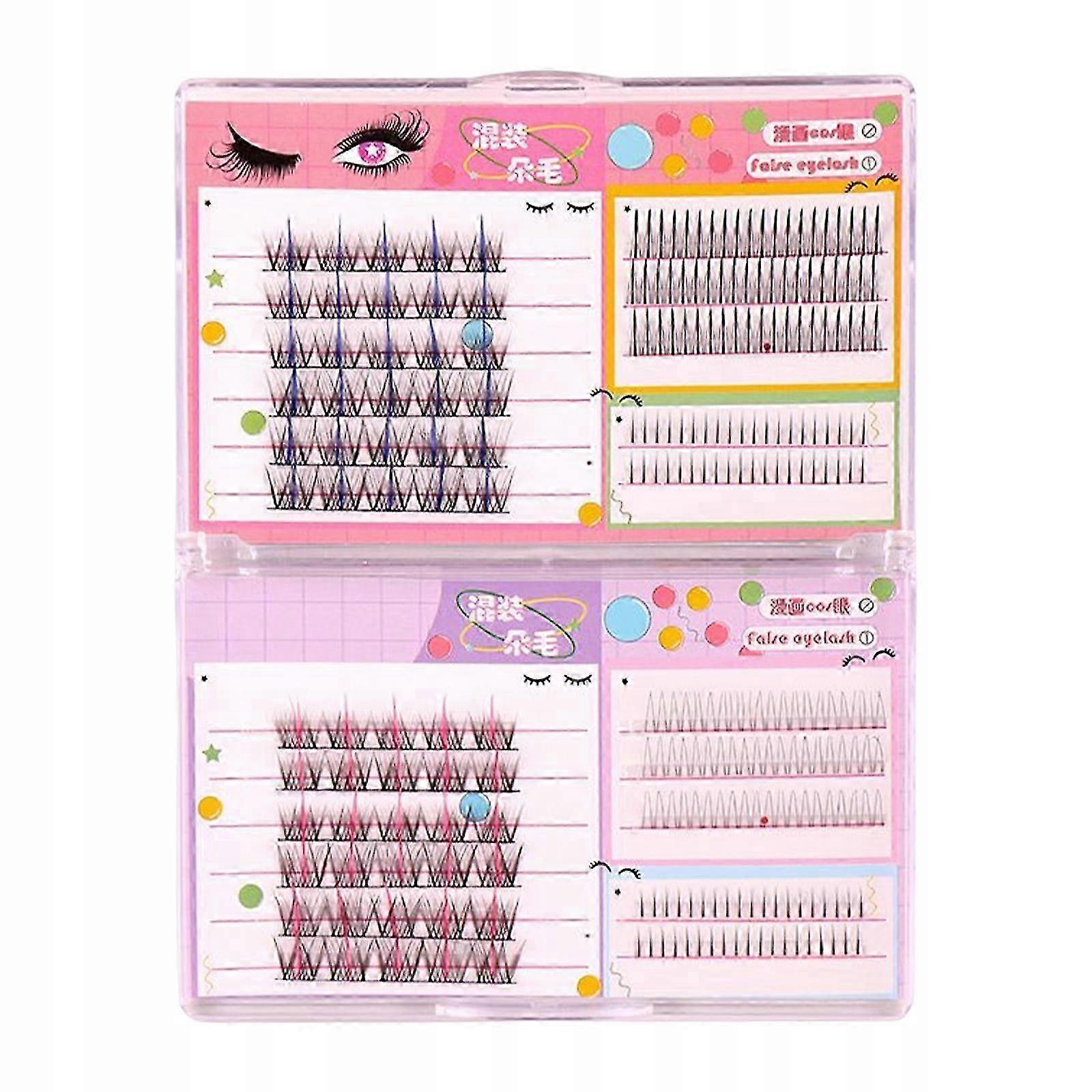 Single Clusters Of Eyelashes For A Natural Looking Makeup