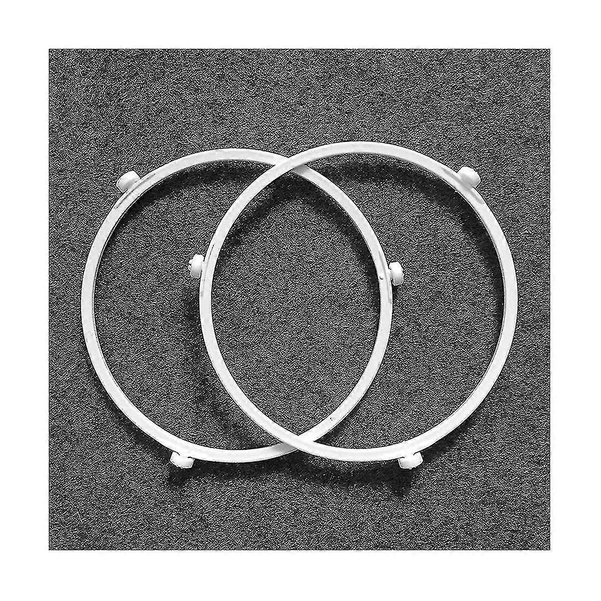 4pcs Turntable Ring, Rotating Ring Roller - For Plate Covers