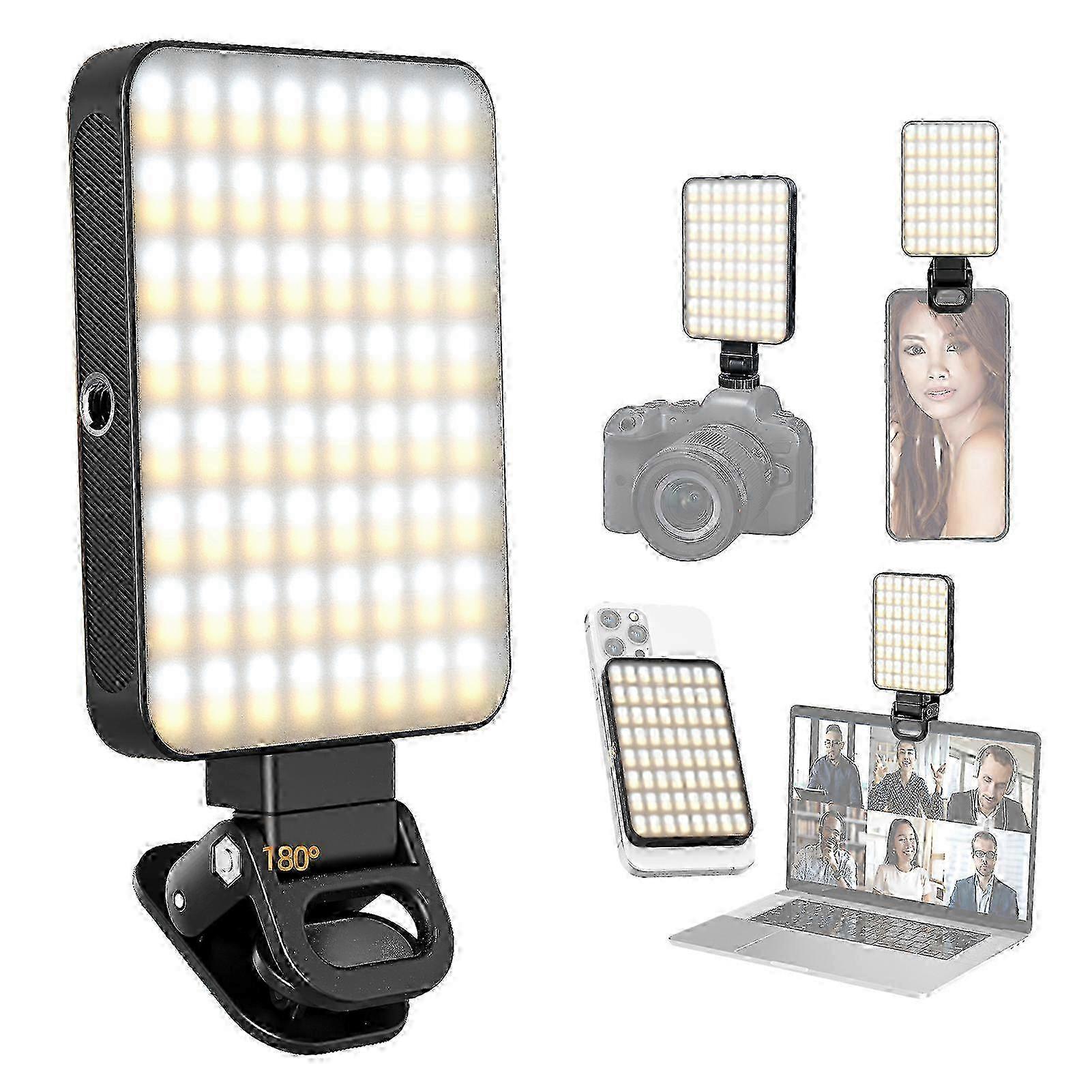 Magnetic LED Video Light Video Conference Light for Computer Tablet Mobile miao4