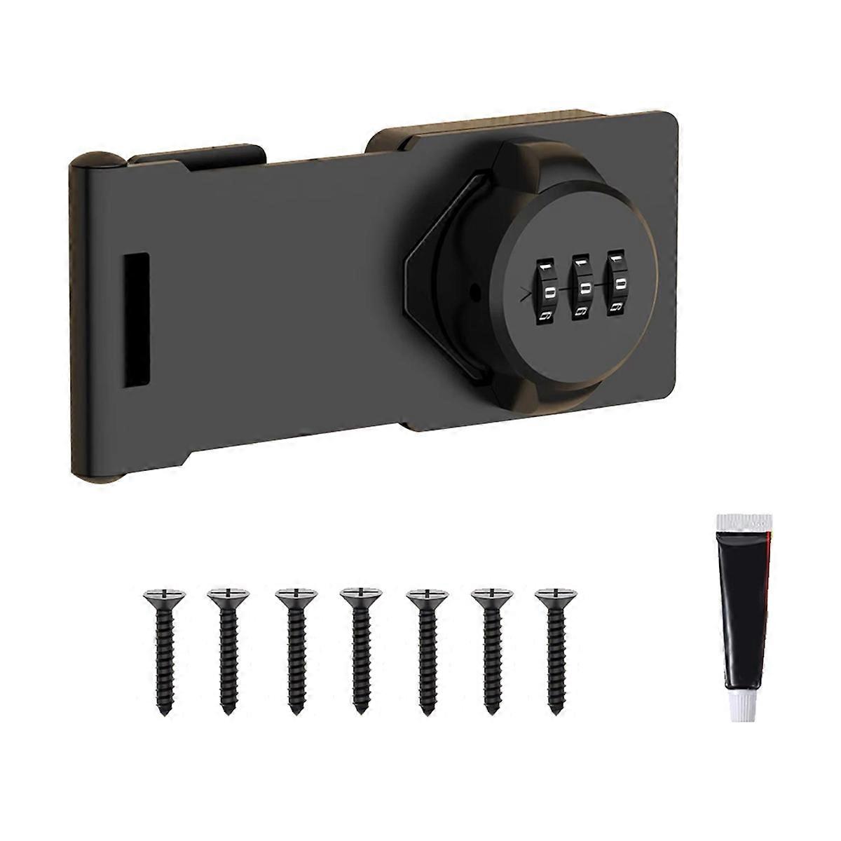 家庭用セキュリティキャビネットパスワードロックキーレス引き出しコンビネーションコードキャビネットロックホームハードウェア亜鉛合金