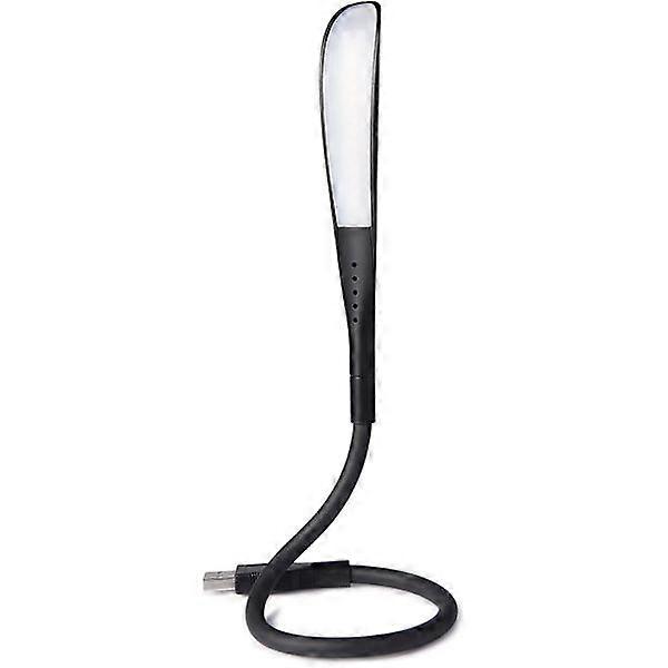 Lmpara de lectura USB regulable con 3 niveles de brillo y botn pulsador para porttil