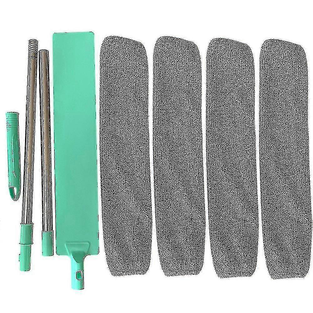Bedside Dust Brush Long Handle Mop Reusable Microfibre Duster Sweeping Brush