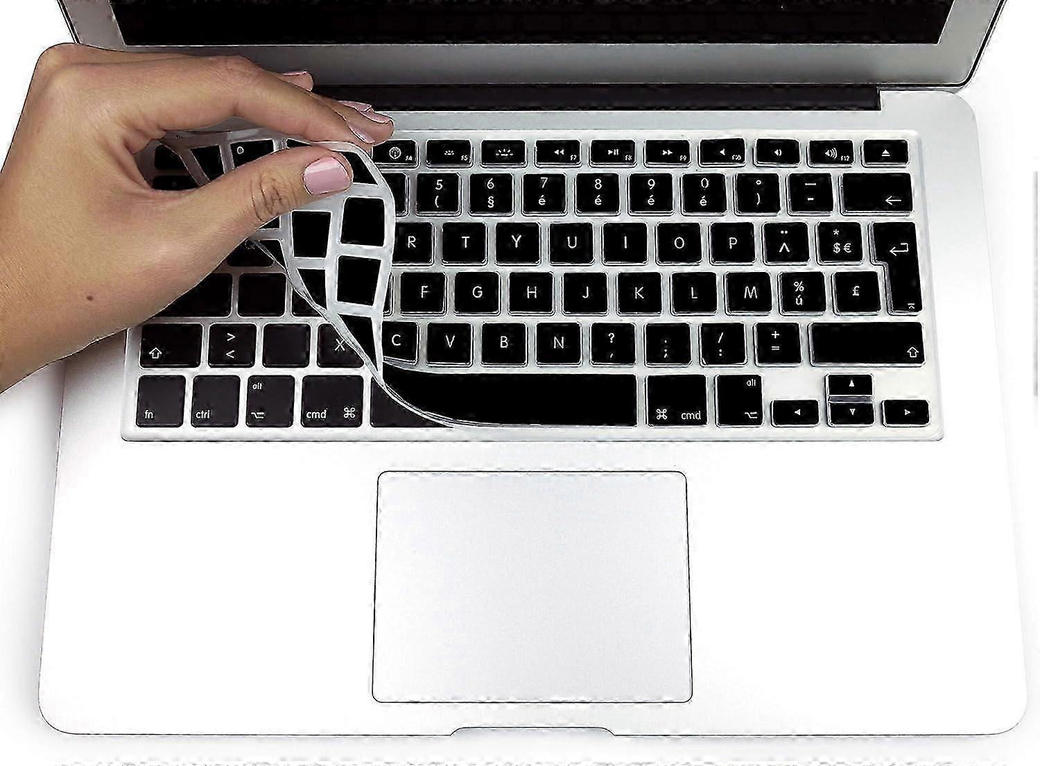 Keyboard Cover for Apple MacBook Air 13 Pro Retina 13" and 15", protector.