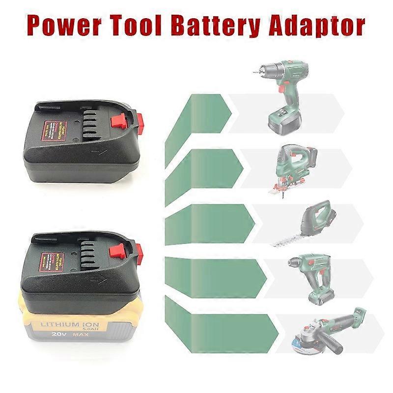 Adapter for Dewalt 20V Li-Ion Battery Convert To for Bosch 18V PBA Power Tools