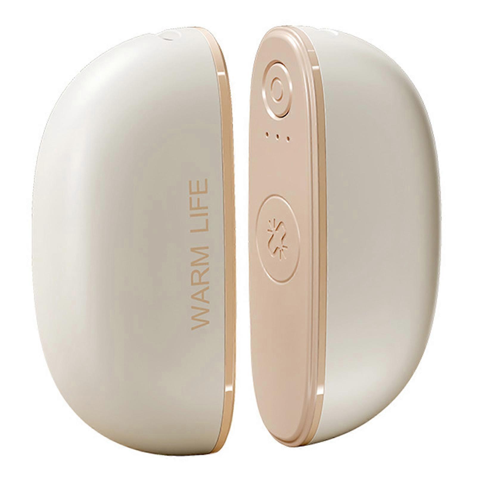 Dual-side heating magnetic hand warmer with long battery life. Magnetic Split Design for Shared Warmth. Commuting Essential