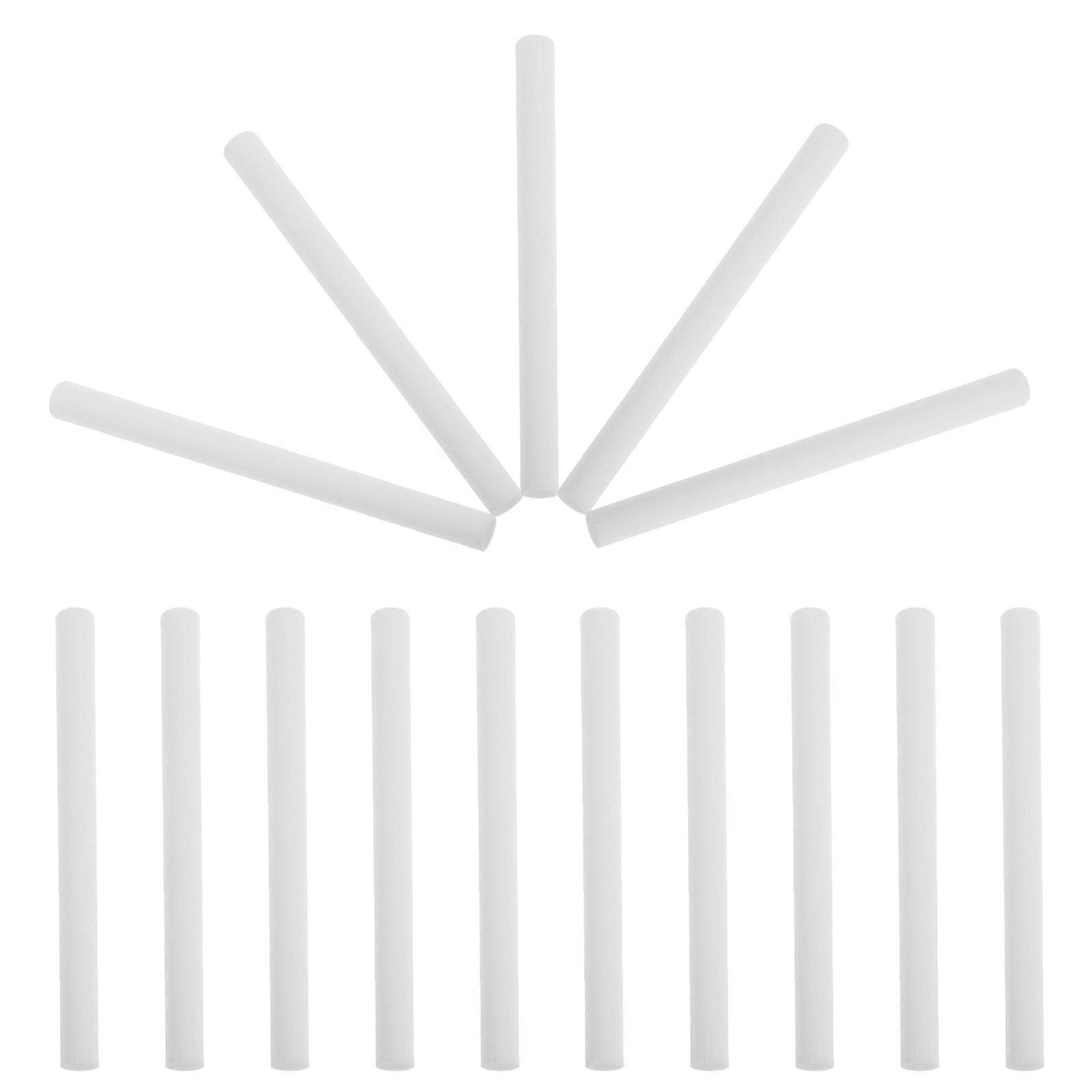 Cotton Humidifier Stick Filter for Air Diffuser Refill 20Pcs White