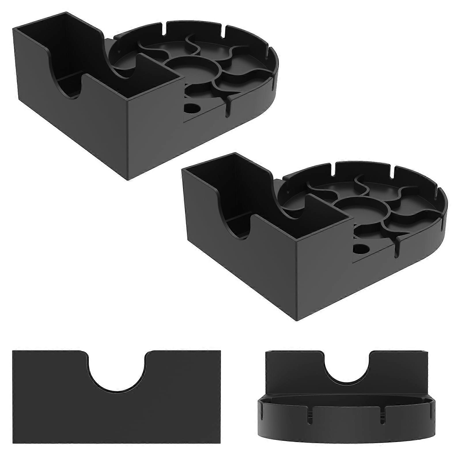 FUYGRCJ 2 Pcs Silicone Bottle Drying Racks with Anti-Slip Bottom, Soft Odorless & Machine Washable, Compatible with Water Bottles, Wine Glasses,