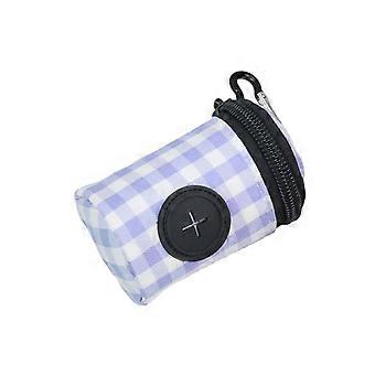 Portable Dog Poop Bag Dispenser Garbage Bag Storage Soft Pet Garbage Bag Dispenser Holder Fit Any Dog Bags for Poop  Red