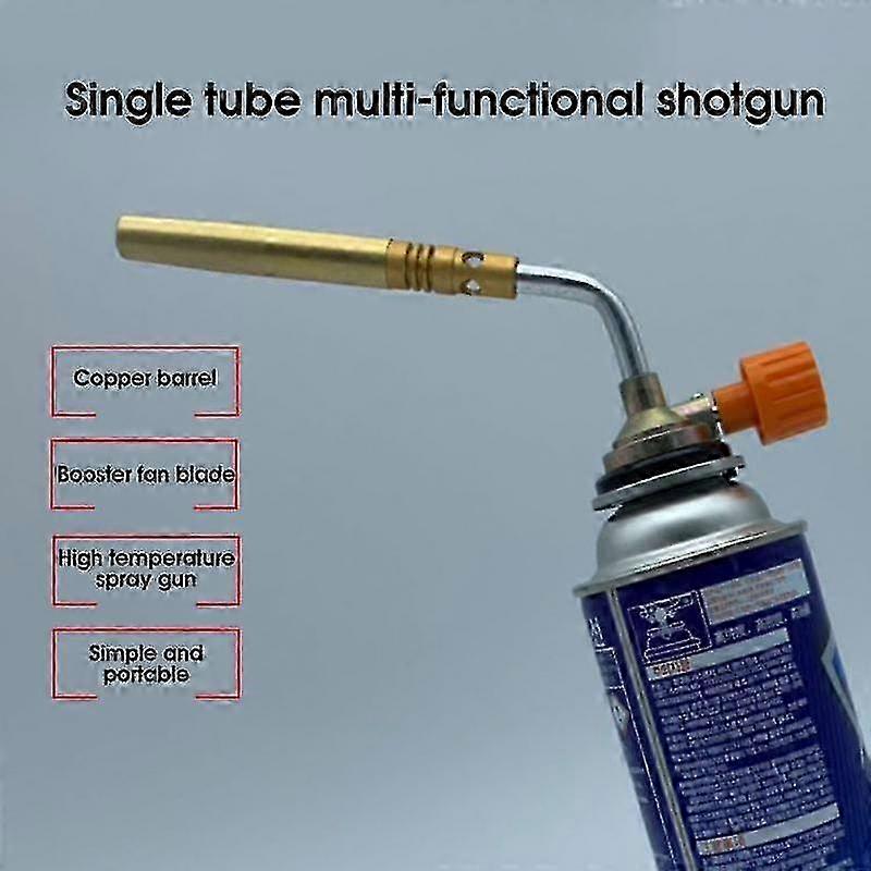 Brennerflammepistol for metallsveising og grilling