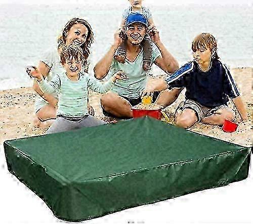 Sandbox Cover, Square Protective Cover for Sand and Toys Away from Dust and Rain, Sandbox Canopy with Drawstring