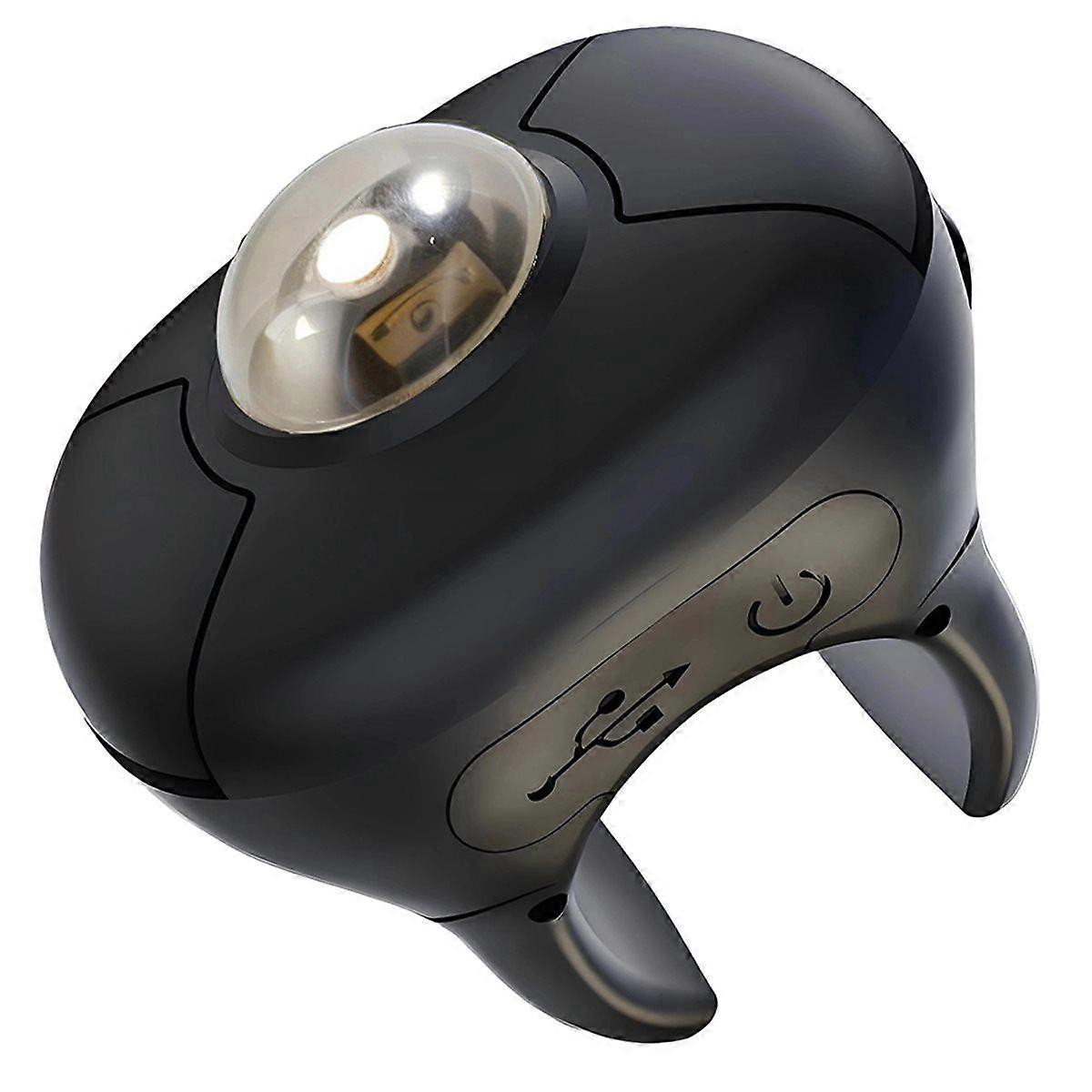 Trackball Finger Ring Mouse 2.4G+Bluetooth Wireless Remote Control Mice for Short Video/PPT /Vehicle