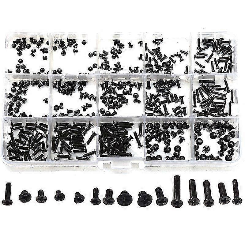 450Pcs M2 M2.5 Laptop Notebook Computer Screw Kit Set for