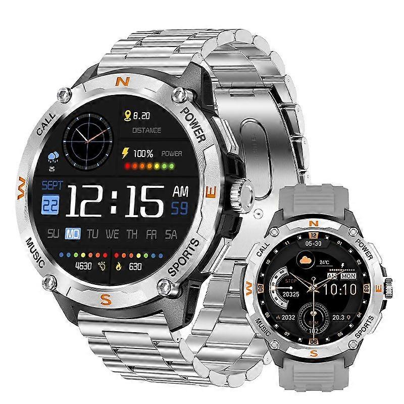 QW76 Smartwatch GPS Fitness Tracker 1.43'' AMOLED Bluetooth Call Weather Data