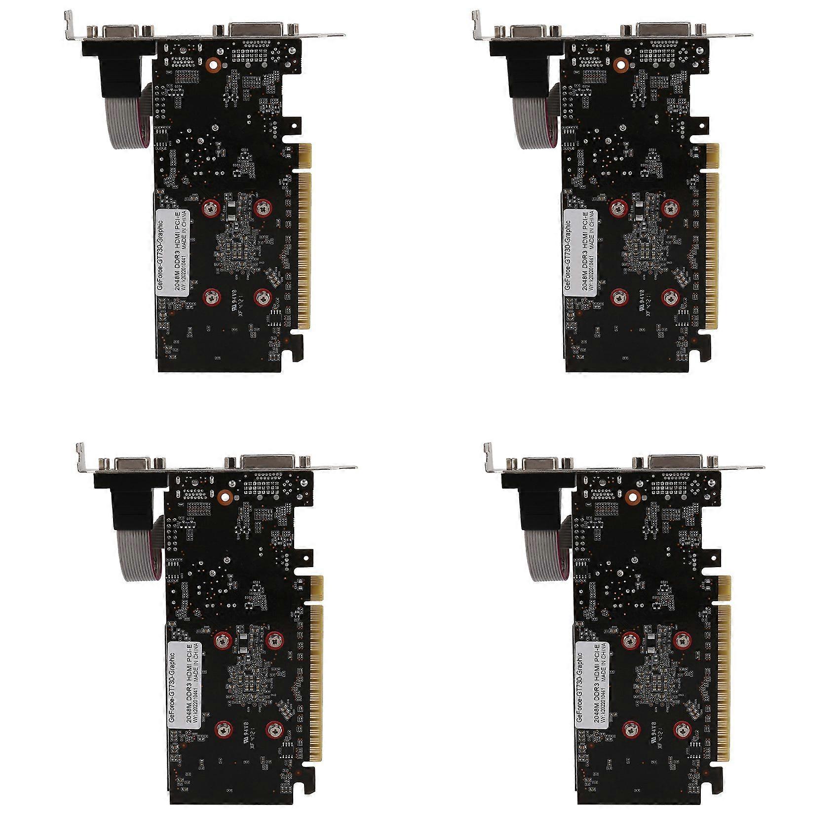 4X GT730 Image Card 64Bit GDDR3 GT 730 D3 Game Video Cards GeforceHDMI Dvi VGA Video Card