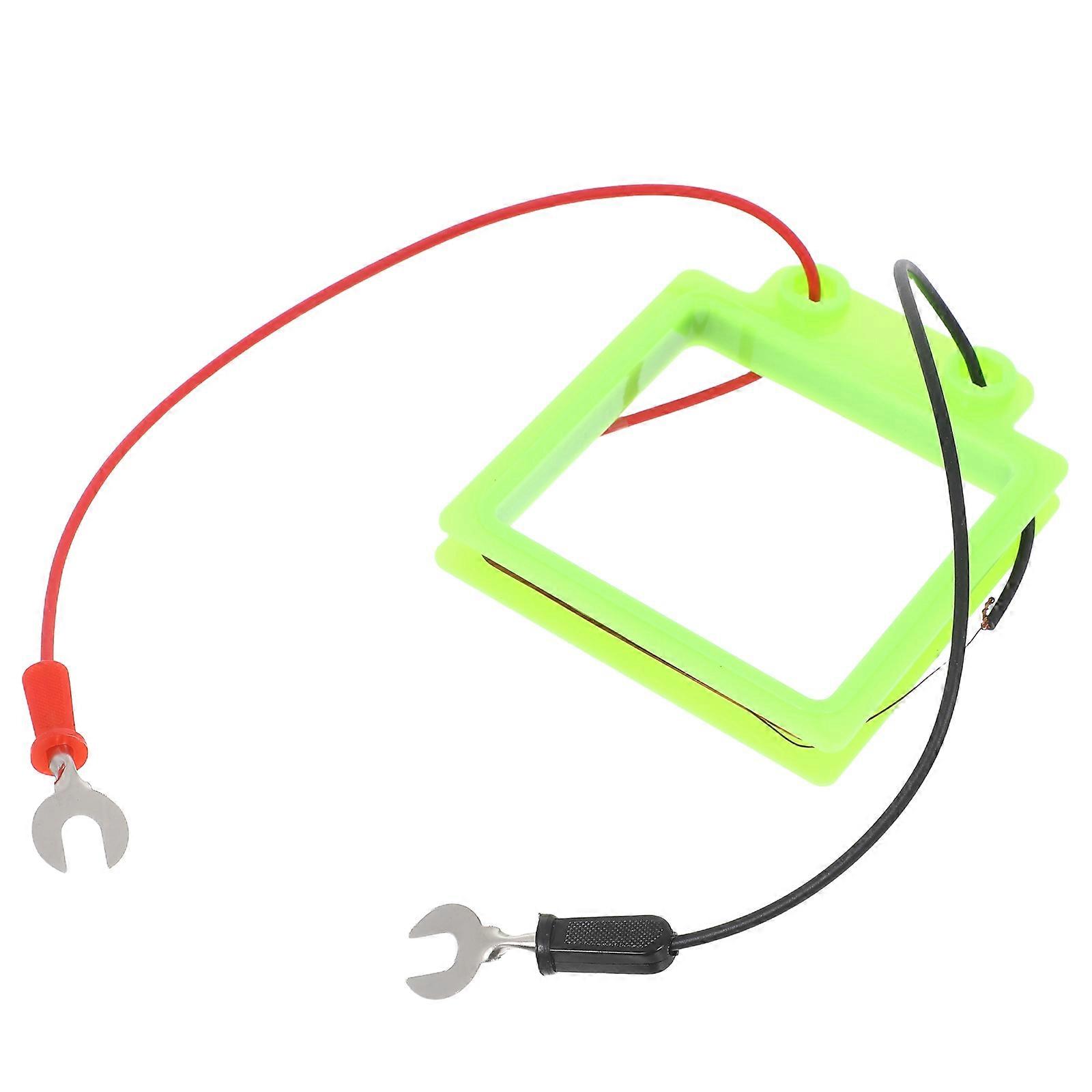 Electromagnetic Induction Teaching Aid Electromagnet Kit Square Physics Experiment Tool for Educators to Simplify Setup 1Set