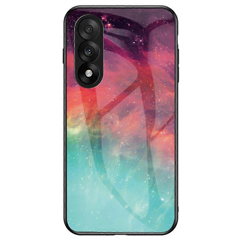 For OnePlus Nord 5 5G Case Starry Sky Pattern Tempered Glass Phone Cover
